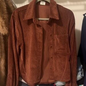 Sunday Best women’s  Rust Corduroy Shirt